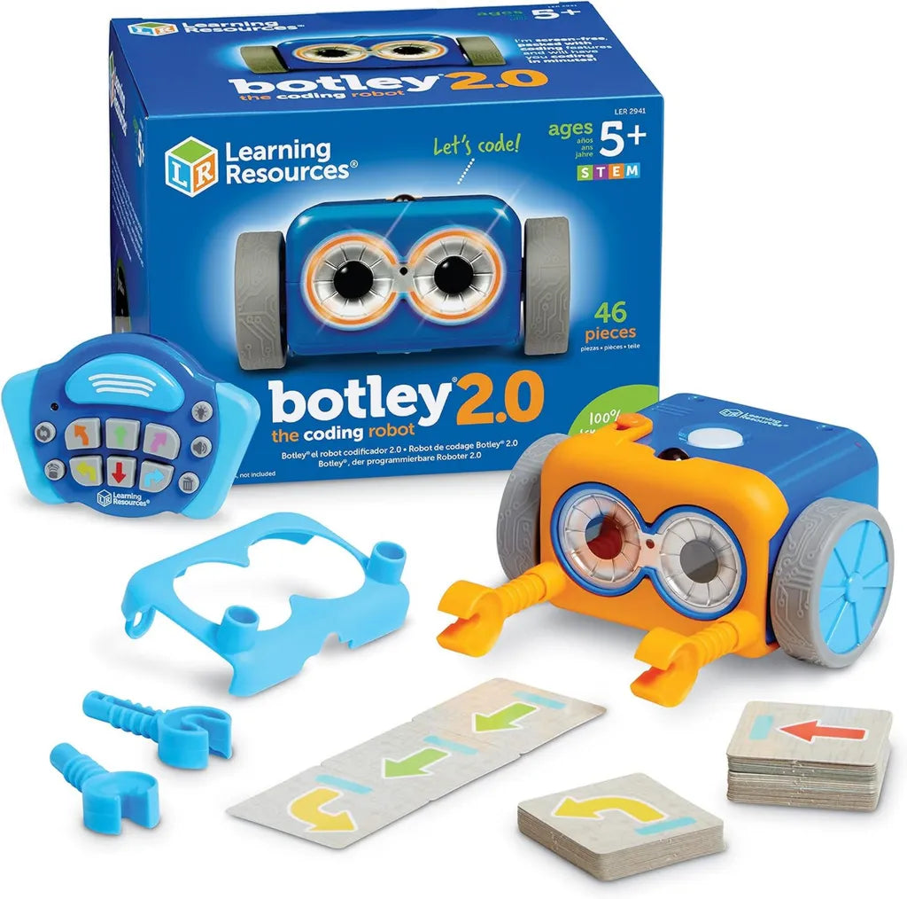Robot edukacyjny Botley 2.0 z zestawem 46 elementów