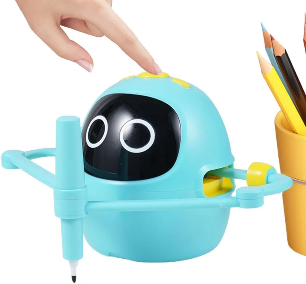 Edukacyjny Robot Rysujący z Kartami i Pisakami dla Dzieci 3-12 lat