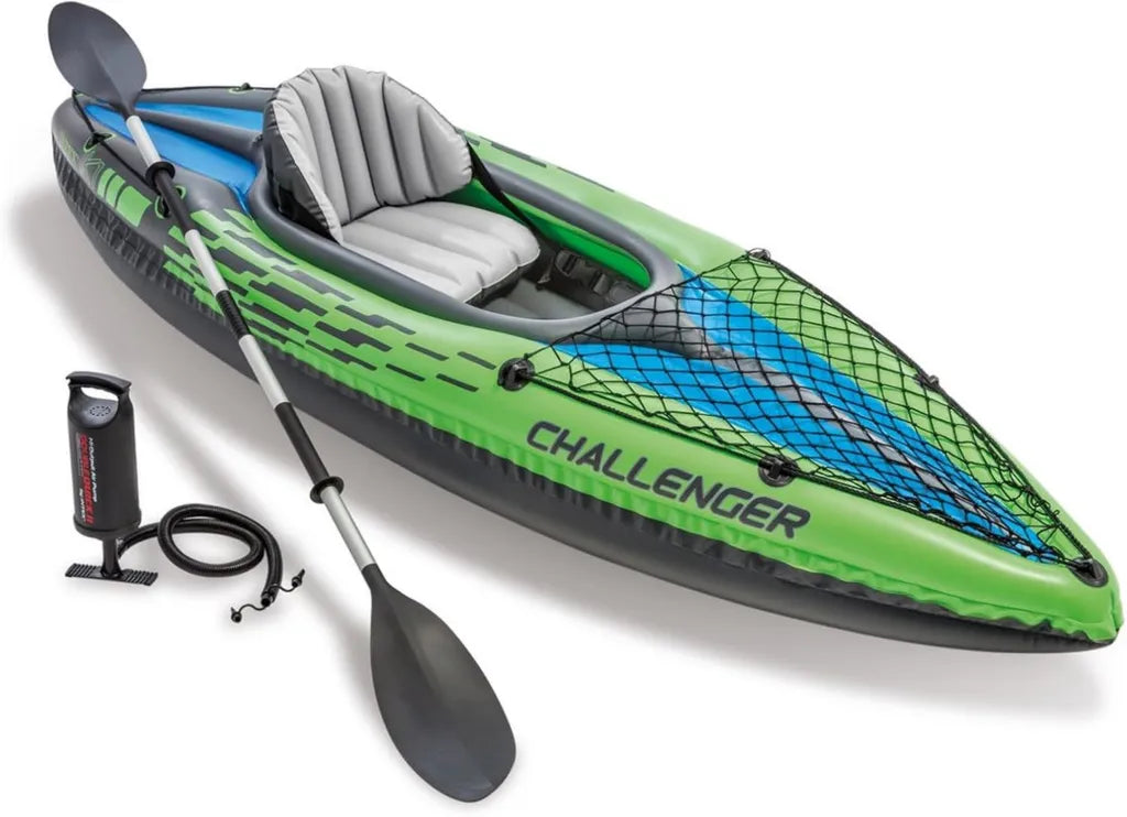 Kajak Intex Challenger z wiosłami aluminiowymi - zestaw