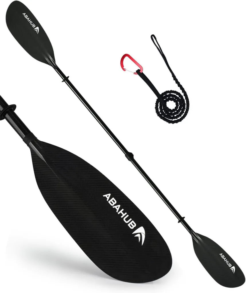 Abahub Wiosło Kajakowe Z Regulacją 220-230 cm, Włókno Węglowe