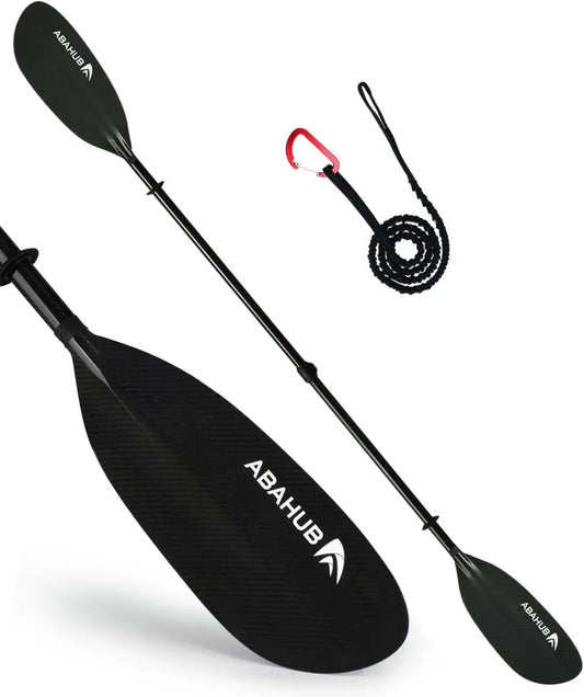Abahub Wiosło Kajakowe Z Regulacją 220-230 cm, Włókno Węglowe
