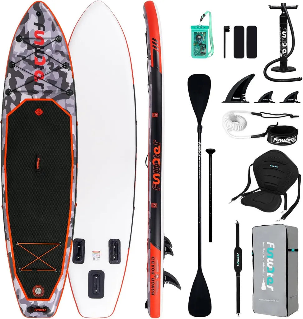 Deska SUP FunWater 330 cm z pełnym zestawem dla początkujących