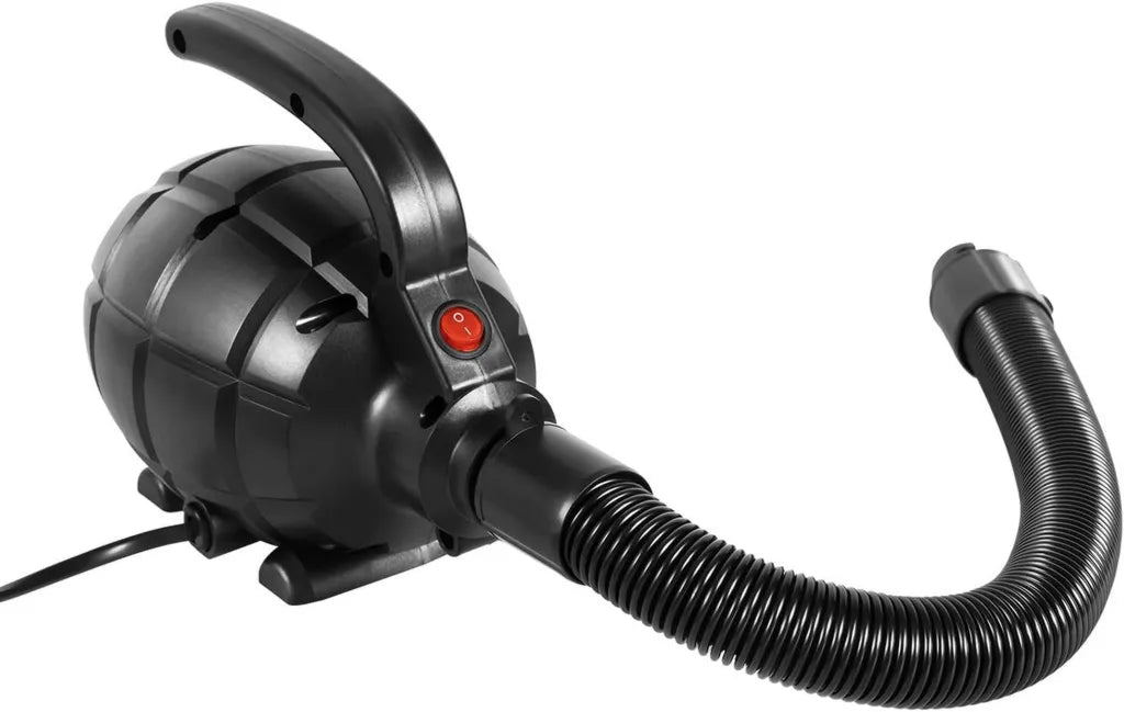 Elektryczna pompa do nadmuchiwania z 4 dyszami, 1700 PA - czarna