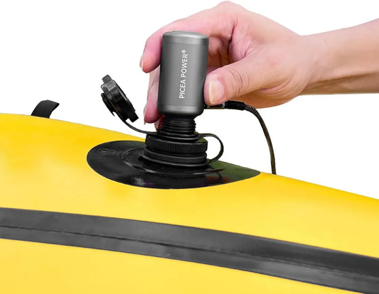 Mini kompresor TurboBean do nadmuchiwania, 22 kPa, 420 l/min, USB-C