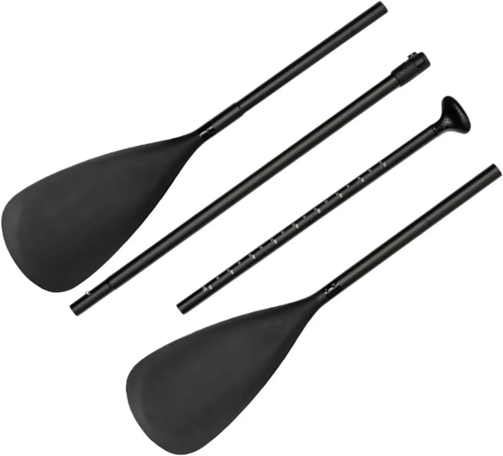 Regulowane wiosło do kajakarstwa z przenośną deską