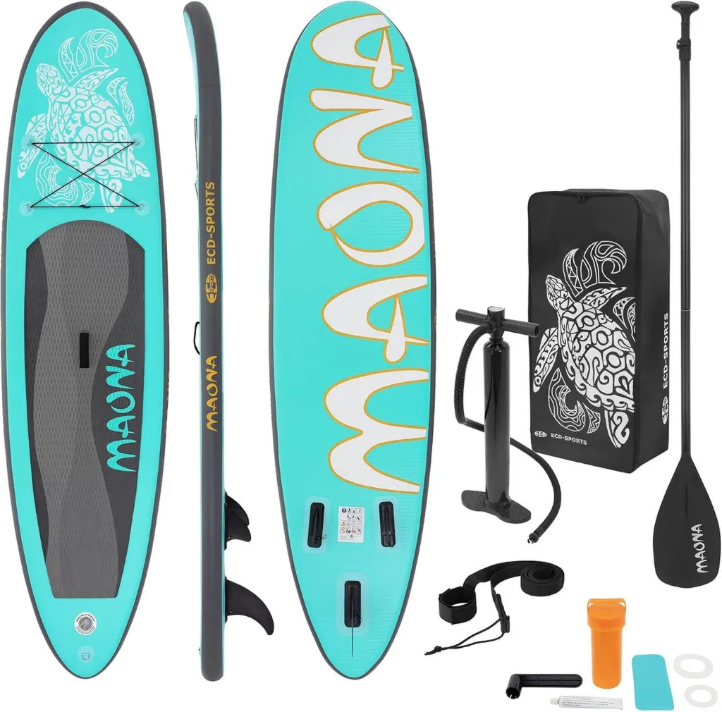 Deska SUP ECD Germany z Wiosłem i Siedziskiem, 305-380 cm, 120-150 kg, Różne Warianty