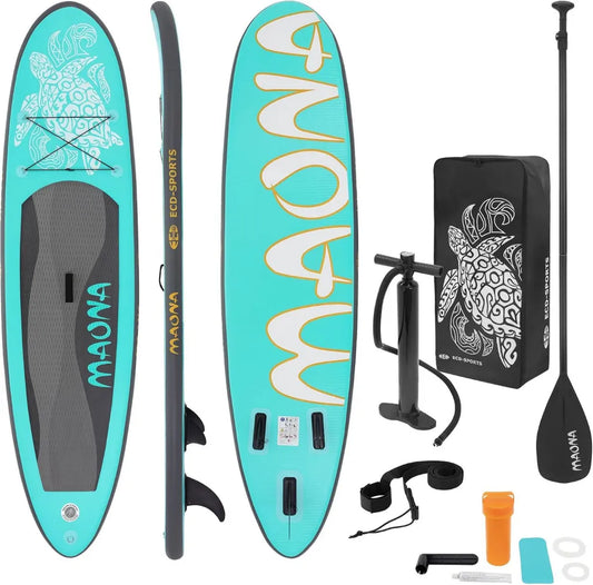Deska SUP ECD Germany z Wiosłem i Siedziskiem, 305-380 cm, 120-150 kg, Różne Warianty
