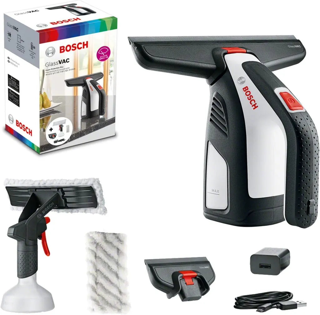 Bosch GlassVAC Akumulatorowa Myjka do Szyb Premium Zestaw