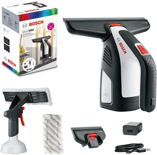 Bosch GlassVAC Akumulatorowa Myjka do Szyb Premium Zestaw