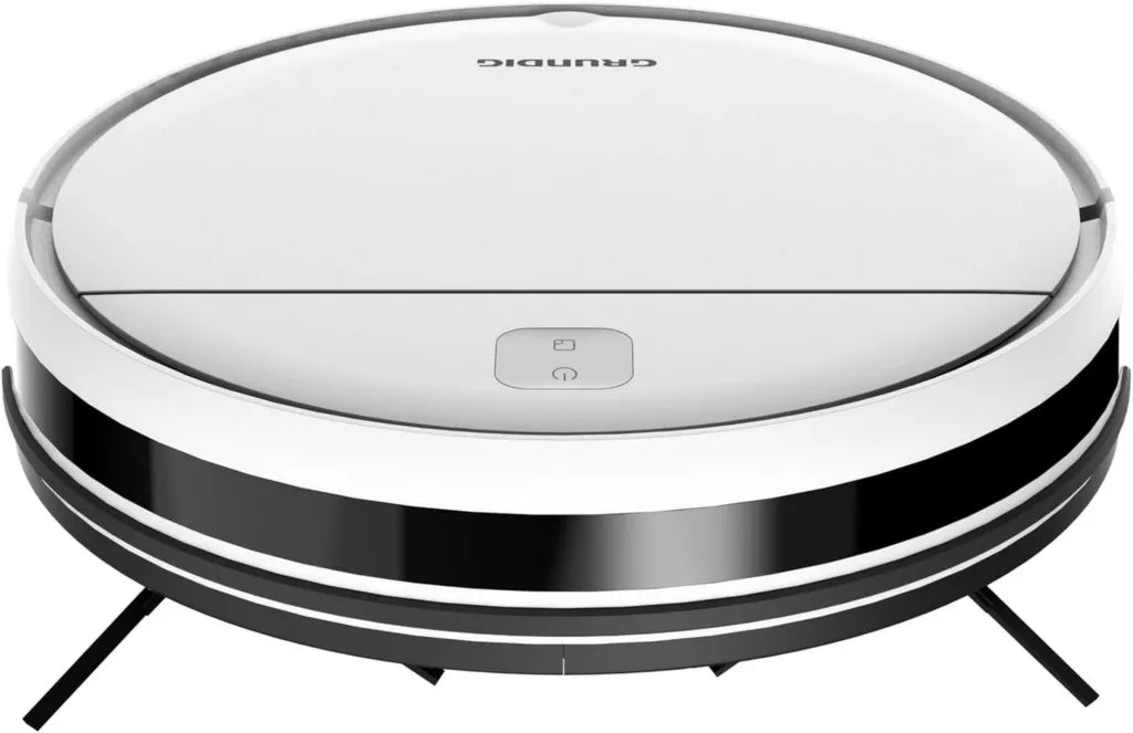 Robot sprzątający GRUNDIG VCR 2330, 1000 Pa, pojemnik 200 ml, dwa tryby, pilot, biały