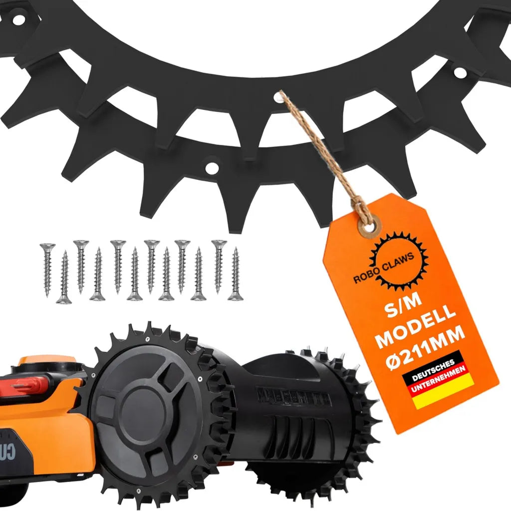 Kolce do kosiarki automatycznej Worx Landroid Plus, stal nierdzewna, 2 mm, Ø 213 mm