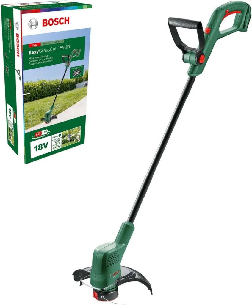 Akumulatorowa podkaszarka do trawy Bosch Easygrasscut 26 cm, zielona