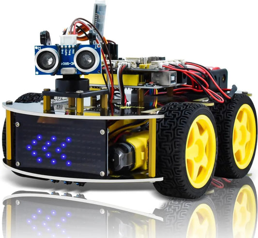 Klasyczny zestaw do nauki dla robota 4WD z Arduino IDE