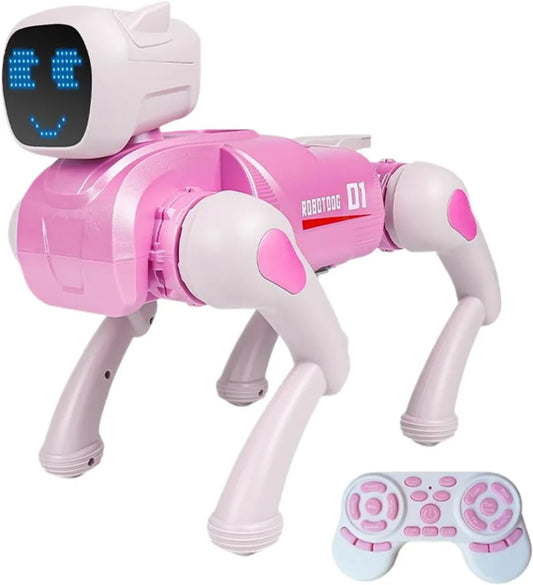 Interaktywny Pies Robot - Edukacyjna Zabawka z Sterowaniem Głosem