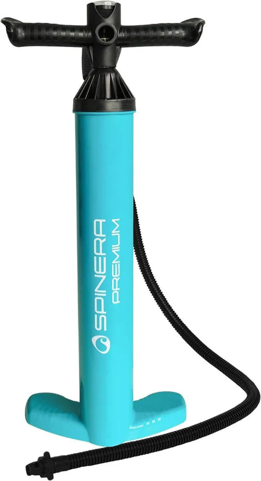 Pompa SUP Spinera Big Volume Double Action z Manometrem 2023 - Czerwona