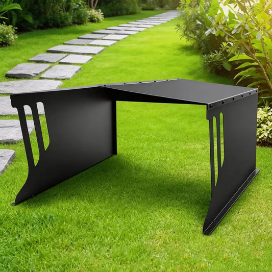 Garaż stalowy na roboty koszące, ochrona ogrodowa, schronienie przed deszczem i słońcem, 78x61x31 cm
