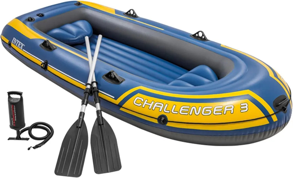Intex Challenger ponton z wiosłami i pompką