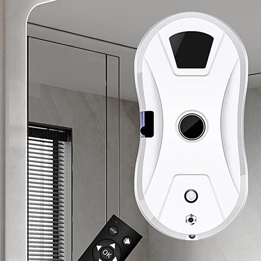 Robot do Mycia Okien z Zdalnym Sterowaniem i Natryskiem Wody 5600 Pa