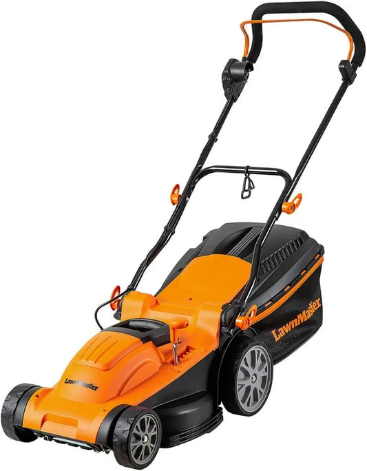 Lawnmaster Kosiarka Elektryczna 1600W, Szer. 37 cm, Regulowana Wys. 20-70 mm, Kosz 30L