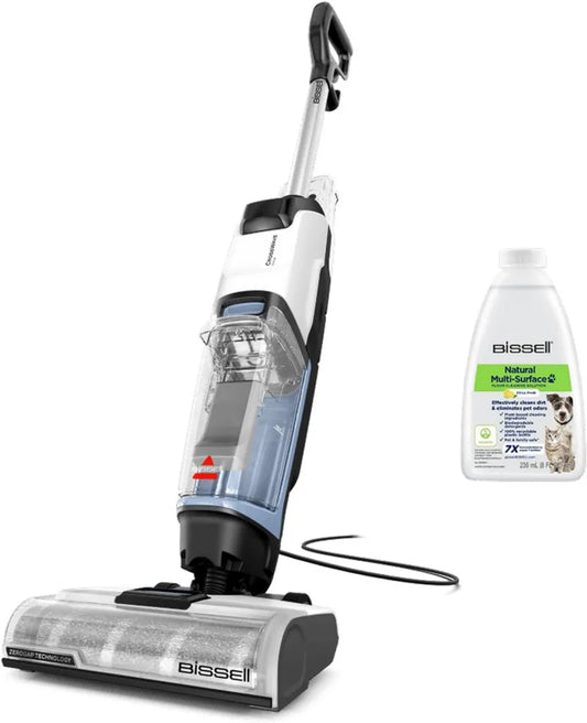 BISSELL CrossWave Edge 4088N, Odkurzacz z Funkcją Mopowania, Samooczyszczający System ZeroGap, Do Różnych Powierzchni, 7.5m Kabel