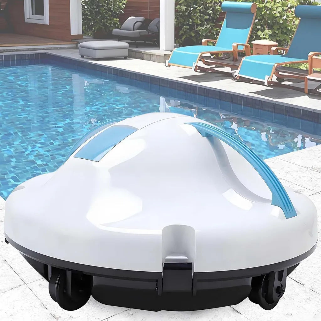 Inteligentny Odkurzacz Basenowy, Bezprzewodowy Robot Na 120 Minut, Do Basenów Naziemnych 94m²
