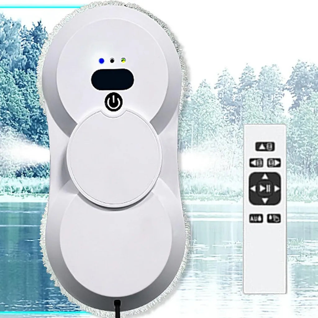 Automatyczny robot myjący okna z podwójnym natryskiem 2800Pa, czujnik granic, zbiornik 50ml