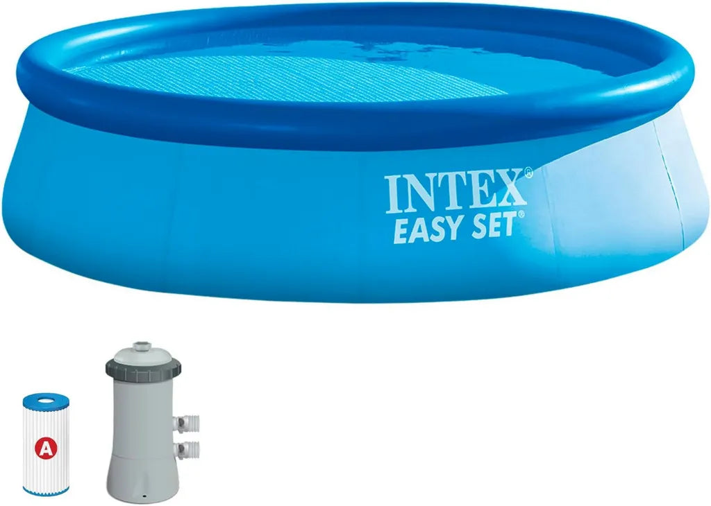 Intex Basen Rozporowy Ogrodowy 366x76 cm, Niebieski