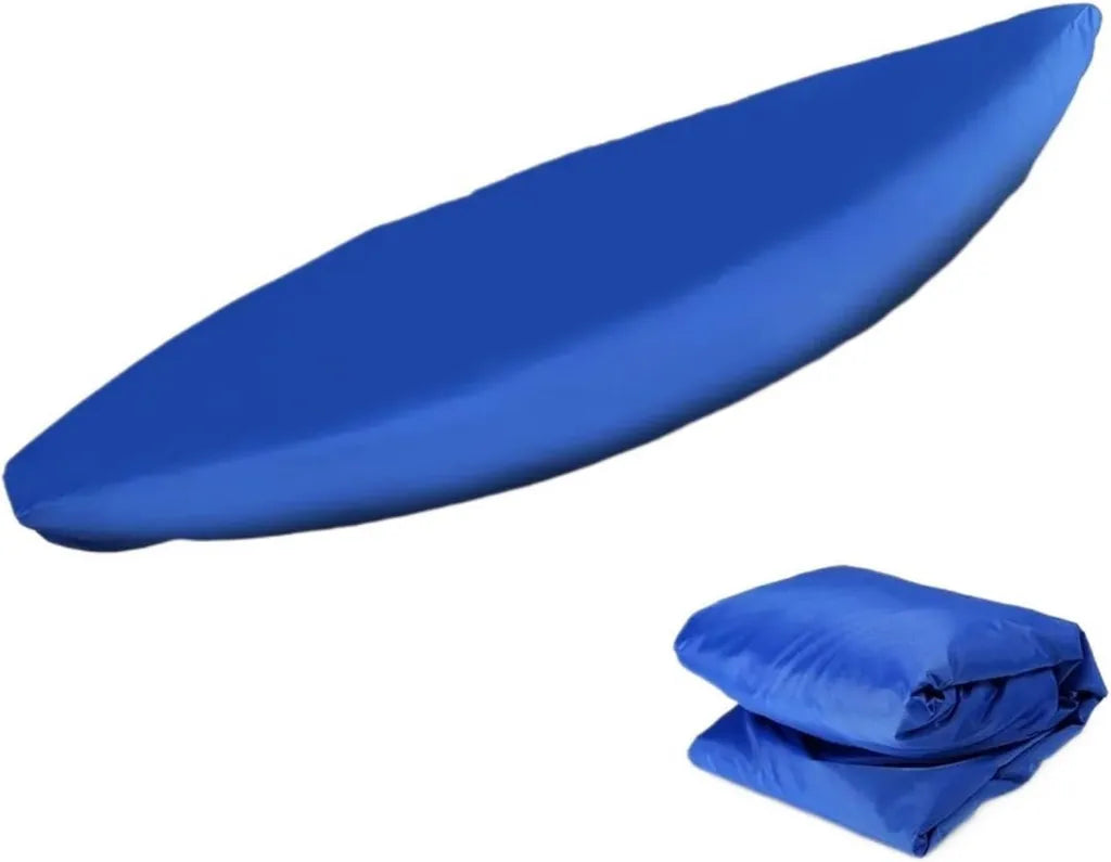 Wodoodporny pokrowiec na kajak 6m, uniwersalna osłona do kajaków i paddleboardów, niebieska